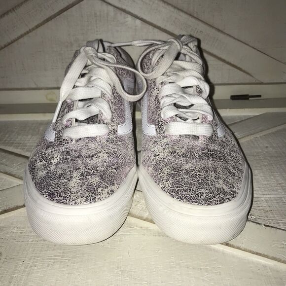 Vans Old Skool Metallic Skate Shoes ROSE GOLD/BLANC DE BLANC Women Size 8 - Picture 6 of 12